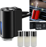 فواحة و معطر سيارة ذكي مع 3 عبوات زيوت عطرية