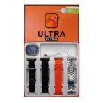 ⁦ساعة ذكية الترا مقاس 2.01 بوصة شحن لاسلكي مغناطيسي مع 4 اساور⁩ - الصورة ⁦2⁩