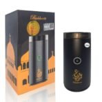 ⁦مبخرة الكترونية فاخرة قابلة للشحن ل 15 استخدام لون اسود⁩ - الصورة ⁦2⁩