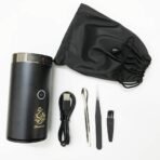 ⁦مبخرة الكترونية فاخرة قابلة للشحن ل 15 استخدام لون اسود⁩ - الصورة ⁦6⁩