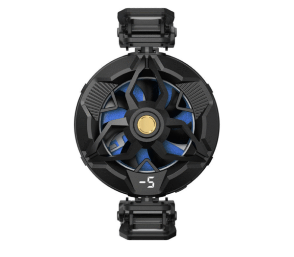 مروحة تبريد مغناطيسية للجوال اضاءة مدمجة