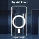 ⁦كفر حماية شفاف للايفون تدعم ماج سيف⁩ - الصورة ⁦2⁩