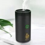 ⁦مبخرة الكترونية فاخرة قابلة للشحن ل 15 استخدام لون اسود⁩ - الصورة ⁦9⁩